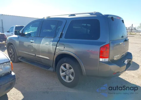 2015 Nissan Armada Sv z USA, uszkodzony, nr VIN 5N1BA0ND9FN618524